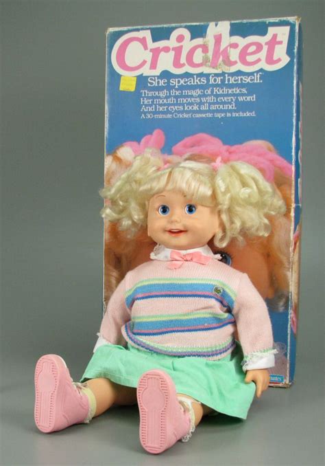 cricket talking doll|cricket talking doll value.